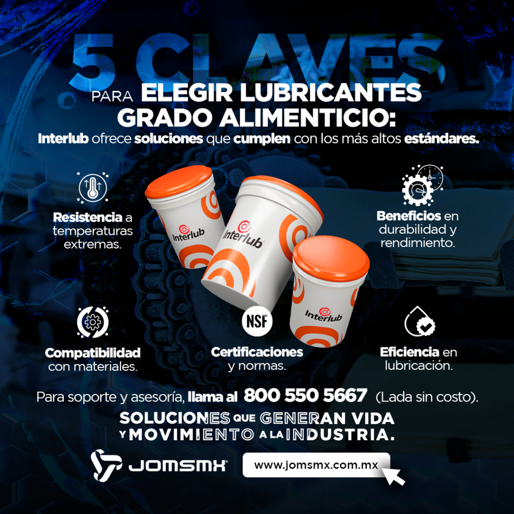 lubricantes grado alimenticio