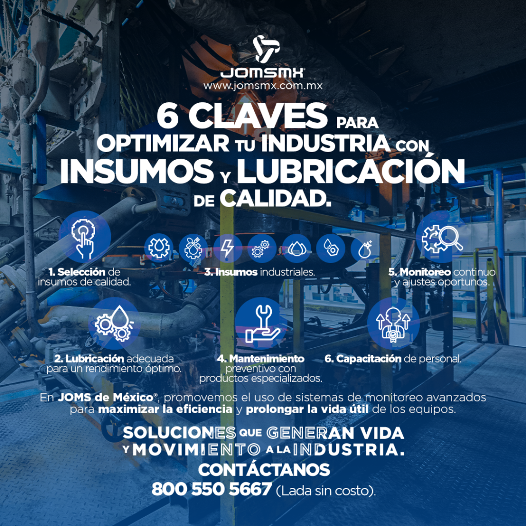 Insumos y Lubricación de calidad